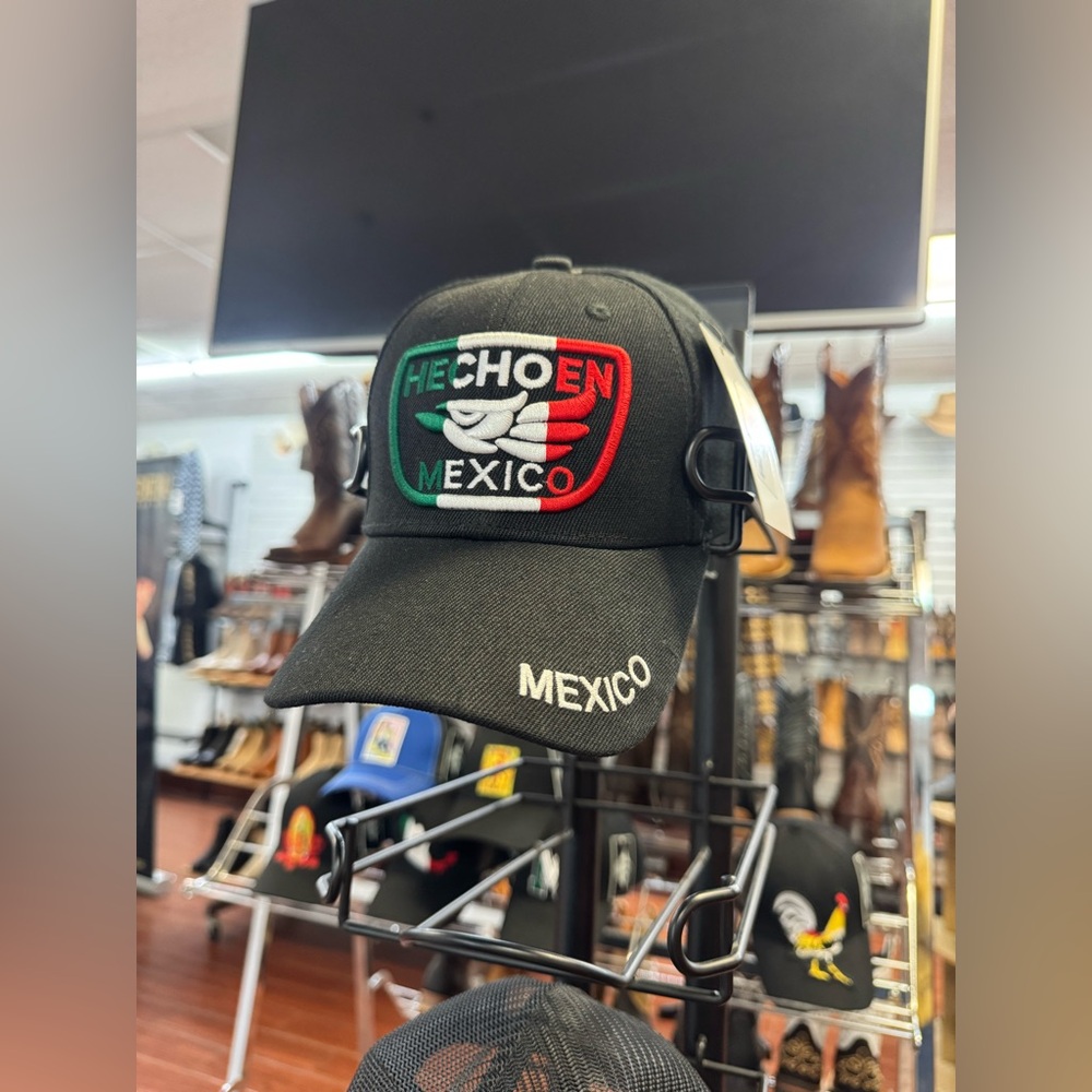 Black Hecho en Mexico Cap